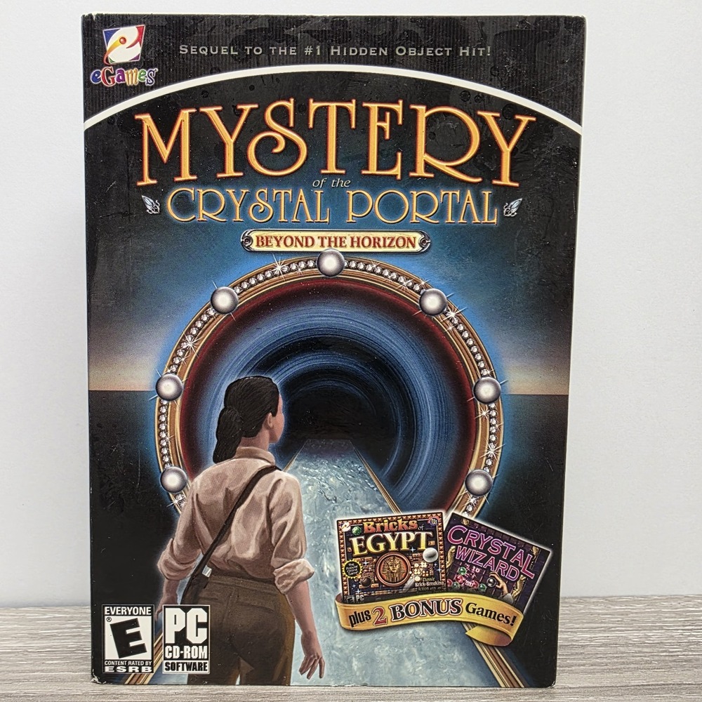 Mystery of the Crystal Portal: Beyond the Horizon (PC,‎ CD-ROM,2010)